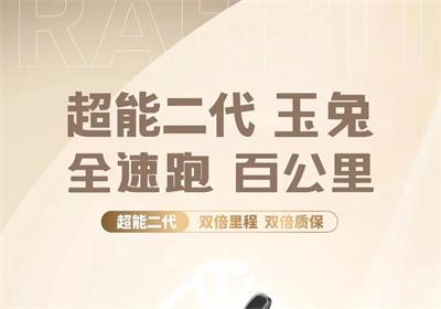 騎玉兔，兔年跑得更遠